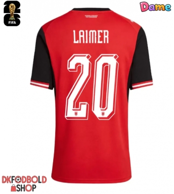 Østrig Konrad Laimer #20 Hjemmebanetrøje Dame VM 2026 Kort ærmer Østrig Konrad Laimer #20 Hjemmebanetrøje Dame VM 2026 Kort ærmer